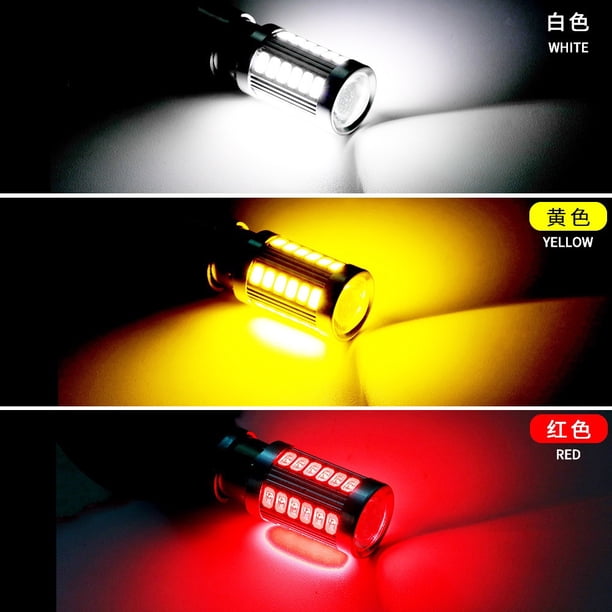 2pcs 1156/1157 33smd 5630 5730 led Coche Luz De Copia De Seguridad Motor Bombilla De Circulación Diurna 12v