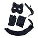 thumbnail image 1 of Conjunto de disfraz de cosplay, ropa de Halloween para actuaciones en el escenario, festivales de cosplay Negro, 1 of 9