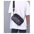 thumbnail image 4 of Bandolera De Cuero Para Hombre Bolso  Lujo Moderno, 4 of 5