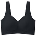 thumbnail image 6 of jobturf 2 Pcs Bras for Women Pack No Underwire Full Coverage Bralette Trendy Solid Smooth Bralettes Adjustable Straps Push up Bra S-4XL, 6 of 6