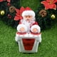 thumbnail image 1 of Uuiauoio Animated Singing Santa Claus Toy with Dancing Motion and Light Up Drums for Holiday Festive Home Decorations, 1 of 9