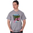 thumbnail image 5 of Funny How I Roll Sk8 Rex Dinosaur Men's Graphic T Shirt Tees Brisco Brands S, 5 of 5