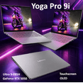 thumbnail image 4 of Lenovo Yoga Pro 9i Creator Laptop 16.0in Touchscreen OLED 2.8K Display (Intel Ultra 9-285H, 32GB LPDDR5X, 4TB PCIe SSD, GeForce RTX 5050, Backlit KB, Win 11 Pro) w/Dockztorm Wireless Mouse, 4 of 7