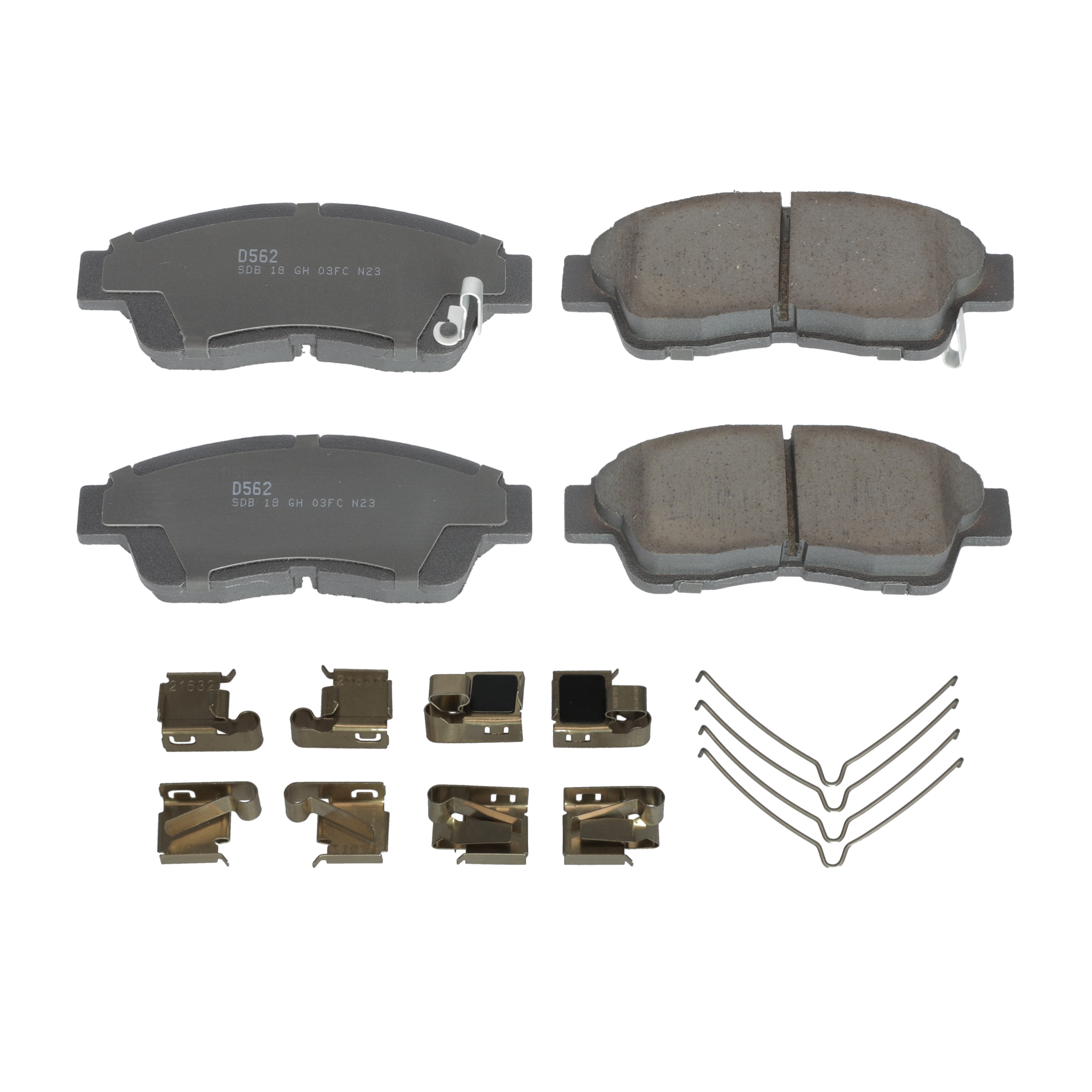 Winstop Brake Pad Set, Front WS.0562.0.C, Toyota Camry 2001-1991