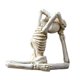 thumbnail image 2 of Figura de estatua de postura de yoga Habitación Escritorio Estante Estantería Jardín al aire libre Decoración Estilo blanco B Magideal Figura de estatua de postura de yoga, 2 of 7