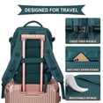 thumbnail image 4 of Mochila de viaje WONHOX 40L impermeable para mujeres y hombres, 4 of 8
