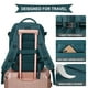 thumbnail image 4 of Mochila de viaje WONHOX 40L impermeable para mujeres y hombres, 4 of 8