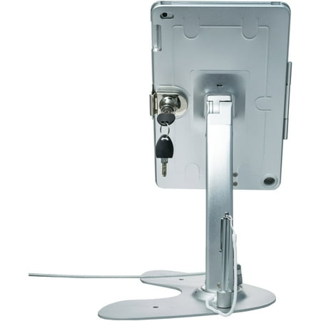 CTA - Security Kiosk Mount for Apple iPad Air iPad with Retina display (4th gen.) and iPad mini - Silver