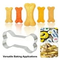 thumbnail image 4 of HomeLife Stainless Steel Bone Cookie Cutters Food Grade Dishwasher Safe Non-stick Metal Fondant Biscuit Cutting Mold Kitchen Baking Tools, 4 of 10