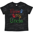 thumbnail image 3 of Inktastic I Love My Uncle Childs Boys or Girls Toddler T-Shirt, 3 of 5