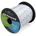thumbnail image 2 of West Coast Paracord Reflective 550lb Paracord – 7 Strand Type III Tactical Parachute Cord for Hiking, Camping, and Fishing – Reflective White (100 ft), 2 of 5