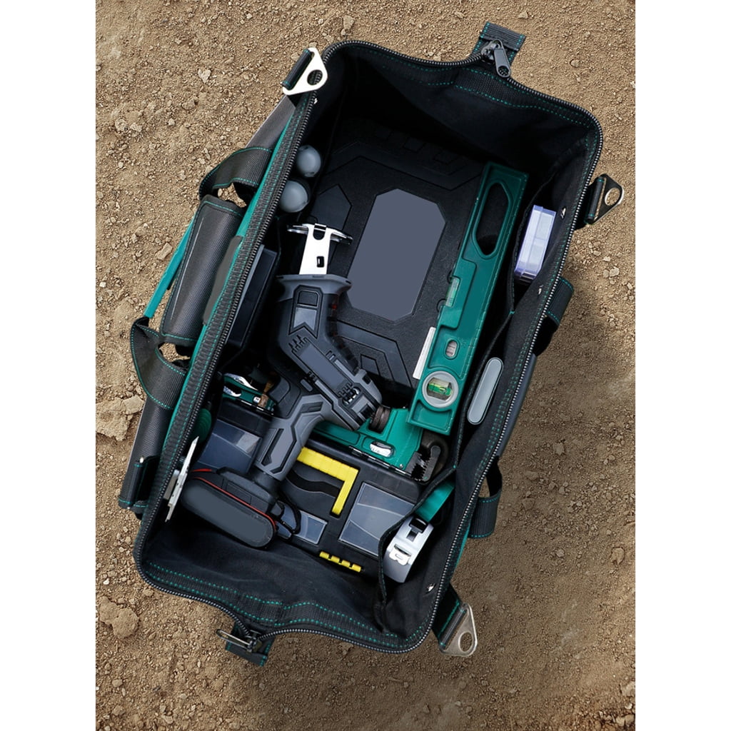 16/18/20/23in Large Capacity Tool Storage Bag Waterproof Tool Bag with Adjustable Shoulder Straps for Man