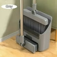 thumbnail image 3 of Broom and Dustpan Set Lightweight Upright Lobby Broom and Dust Pan Combo 3 in 1, 3 of 10