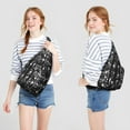 thumbnail image 4 of Bone Design Sling Backpack - Fun Dog Lover Gift, Fashionable Crossbody Pack with Multiple Pockets, 4 of 4