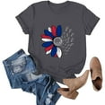 thumbnail image 5 of HEILAU 4th of July Shirts for Women Short Sleeve Independence Day American Flag Graphic Tees Patriotic Summer Tops 2025, 5 of 9