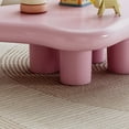thumbnail image 2 of ENSHUI 48.5" Cloud Coffee Table,Unique Modern Coffee Table with 4 Legs for Living Room, Easy Assembly, Pink, 2 of 13