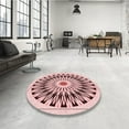thumbnail image 3 of Ahgly Company Indoor Rectangle Patterned Light Rose Pink Area Rugs, 7' x 9', 3 of 6