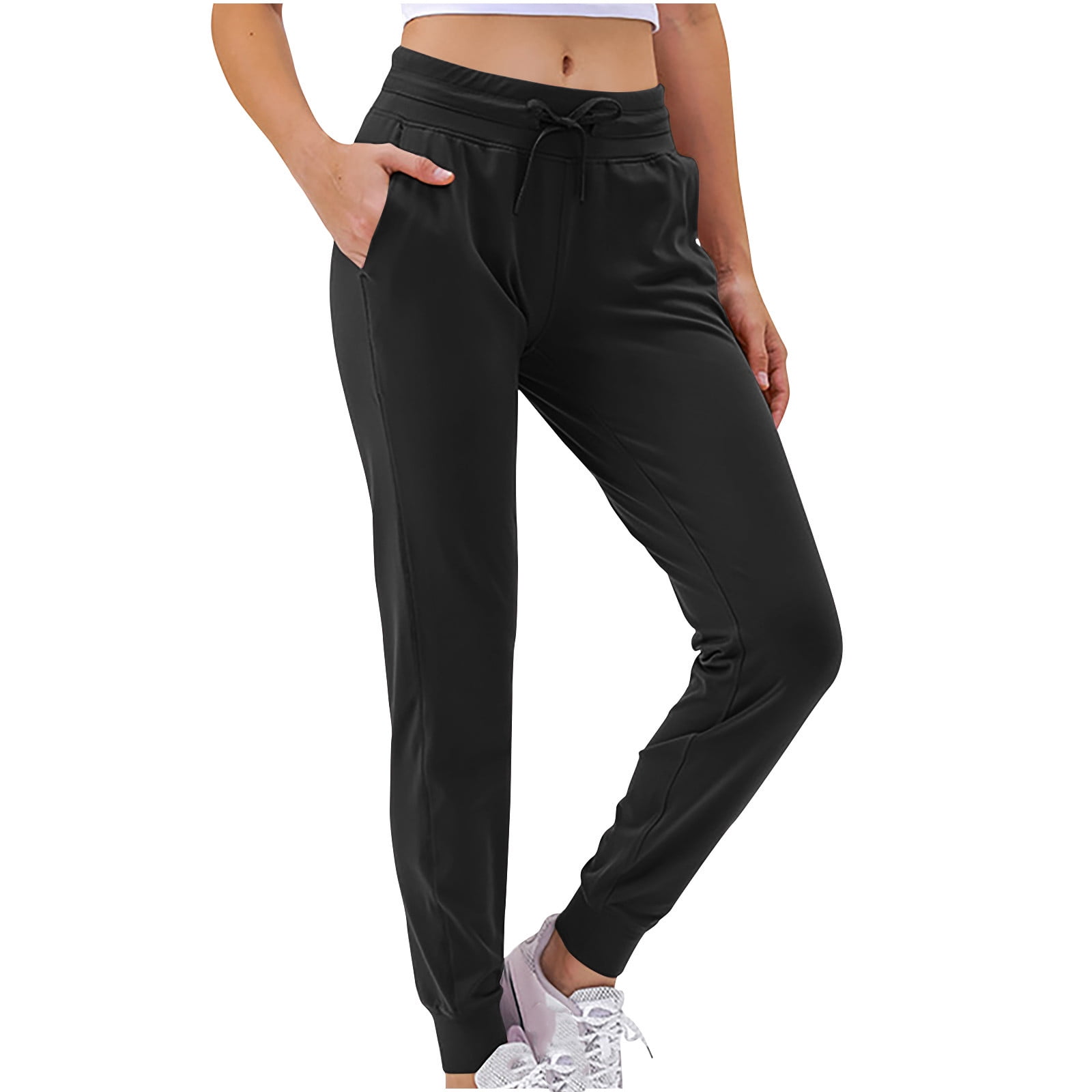AherBiu Jogger Pants for Women Lightweight Quick-Dry Hiking Pants