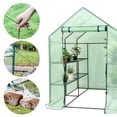 thumbnail image 2 of 8 shelves Mini Walk In Greenhouse Outdoor Gardening Plant Green House, 2 of 9