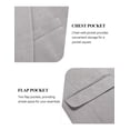 thumbnail image 5 of COOFANDY Casual Blazers for Men Knit Blazer Suit Jacket One Button Sport Coat, 5 of 6