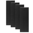 thumbnail image 1 of Qzbhct 4 Pack Charcoal Filter for LR 3 Carbon Odor Filters Cat Litter Box, 10 Inch x 3.5 Inch Replacment Filter, 1 of 6