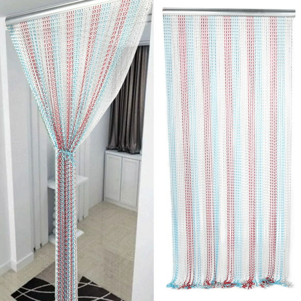 Lafgur Aluminum Chain Curtain, Chain Curtain Room Divider