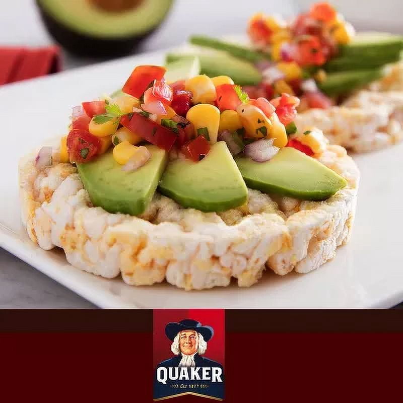 Quaker Lightly Salted Gluten Free Rice Cakes pack of 3
