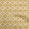 thumbnail image 1 of oneOone Polyester Spandex Yellow Fabric Asian Ikat Sewing Craft Projects Fabric Prints By Yard 56 Inch Wide, 1 of 4