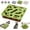 Green#002, variant on Interactive Cat Toy Puzzle Toys for Indoor Cats Felt Maze Box Kittern Toys Pet Cat Games Self Play Fun Exercise Hide Seek Moving Cat Toy for Bored Cats Encourages Hunting Instincts(Green)