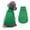 Green, variant on Stripe Dog Vest Fleece Mountaineer Coat Warm Windproof Polyester Jacket for 2-30 Lbs All Seasons Outdoor Pet Apparel,Purple Size XS