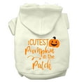thumbnail image 5 of Halloween Pet, Dog  Cat Hoodie Screen Printed, "Cutest Pumpkin In The Patch", 5 of 10