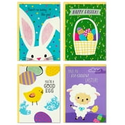 Hallmark Customizable Easter Egg Bunny Chick Greeting Cards, 12 Count, 5.2" x 5.19"