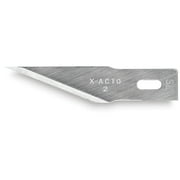 X-Acto X202 No. 2 YPF5Large Fine Point Blades (Pack of 5); For Precision Cutting of Medium to Heavy Weight Materials; Easily Cuts Wood, Paper, Plastic, Metal, Film and Acetate