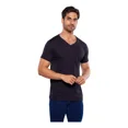 thumbnail image 2 of Paquete De 3 Playeras Alfani Blancas Cuello V Para Hombre, 2 of 8