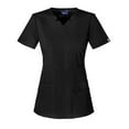 thumbnail image 1 of Sapphire Scrubs "Madison" Mock Wrap Top w/ Antimicrobial Scrub Top, 1 of 1