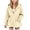 Beige, variant on ZACPNCV Girls Zip Up Hoodie Sweatshirt Kids Drawstring Waist Cinched Hoodie Casual Long Sleeve Loose Hooded Sweatshirt Coat with Pockets 5-6 Years