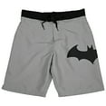 thumbnail image 1 of Batman Hush Symbol Heather Grey Board Shorts-Small (28-30), 1 of 7