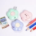 thumbnail image 3 of Flower Pocket Box Cutters, Mini Retractable Utility Knife, Slide Open with Keychain Hole, 3 of 5