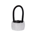 thumbnail image 1 of EeaseCA Bandeau Queue de Cheval Punk pour Femmes et Filles Accessoire de Mode (Argent), 1 of 8