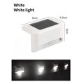 thumbnail image 1 of Luces solares para cubierta, 1-6 paquetes de luces de paso para exteriores, lámpara Solar Led impermeable para escaleras, barandilla, valla, patio y camino, 1 of 5