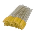 thumbnail image 2 of 50 paquetes de maquillaje desechable para pestañas, rímel, varitas, cepillos Amarillo Zulema Cepillos de pestañas desechables, 2 of 8