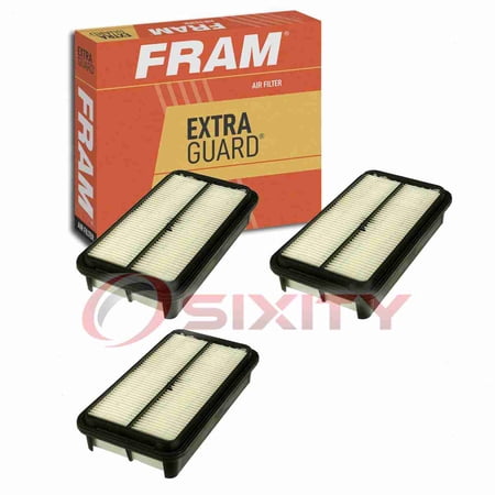 3 pc FRAM CA7094 Extra Guard Air Filters for 044 129 620A 11033214 AF2095 AF990 AFR-8990 ARM-17201 LA1436 Intake Inlet Manifold Fuel Delivery Filters