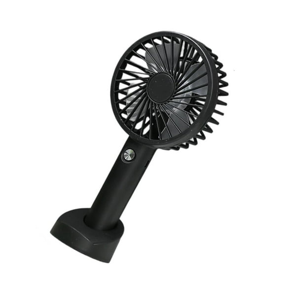 Necvior Desktop Cooling Fan USB Recharging Handheld Fan 3 Speed Adjustable For Travel