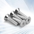thumbnail image 2 of 3/8-16 X 1-1/2 "" Tornillos De Cabeza Plana Tornillos Avellanados Acero Inoxidable 304 18-8 Acabado Brillante 10 Pcs, 2 of 5