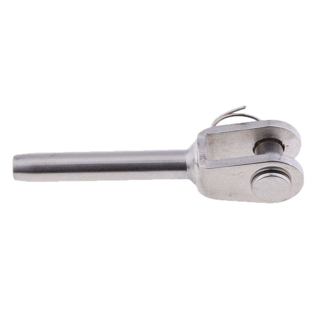 Boat M6 Stainless Steel Cable Wire Rope Tensioner Connector Long 12cm 
