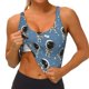 thumbnail image 3 of Balery Astronaut Sujetadores deportivos con espalda cruzada para mujer, acolchados, sin costuras, de alto impacto, ideales para yoga, gimnasio, entrenamiento y fitness.-Small, 3 of 8