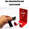 thumbnail image 4 of czcpp-Barbell Storage Wall Mounted Storage Rack, Wall Barbell Rack, Olympic Wall Mount Barbell Holder,Vertical Hanging Barbell Rack.Suitable for Gym, Home Fitness, 4 of 4