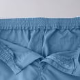 thumbnail image 7 of Purcolt Men's Casual Stretch Cargo Shorts Classic Elastic Waist Summer Work Shorts Outdoor Hiking Shorts with Multi Pockets, 7 of 7
