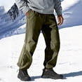 thumbnail image 2 of Frnrwgo Mens Winter Snow Pants Waterproof Windproof Soft Fleece Lined -20°C Extreme Warm with Deep Pockets, 2 of 9