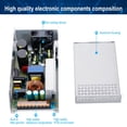 thumbnail image 4 of Fuente de alimentación BOSYTRO DC 48V 20.8A 1000W para tira de luz LED, 4 of 7